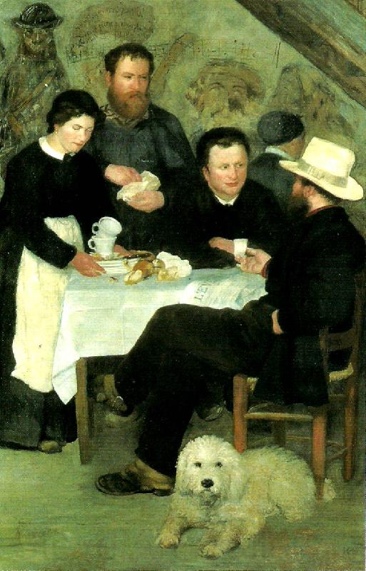 Pierre Auguste Renoir i mor anthonys vardshus Germany oil painting art